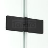 NEW TRENDY Kabina prysznicowa NEW SOLEO BLACK 100x120 D-0236A/D-0149B
